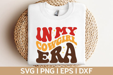 in my cowgirl era groovy retro svg png cut file cricut SVG Fauz 