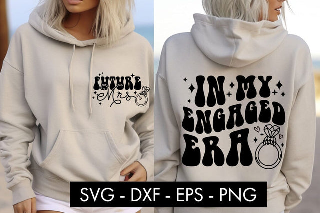 In My Engaged Era Diamond Ring SVG PNG Cut file SVG Freeling Design House 