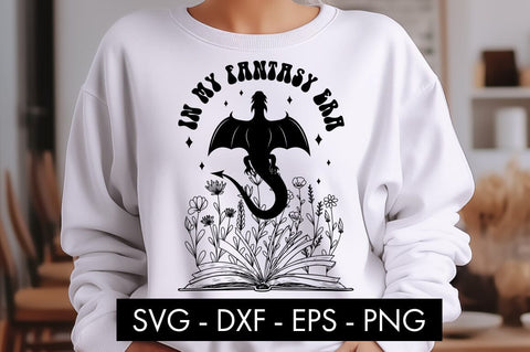 In My Fantasy Era Book Club SVG PNG Sublimation SVG Freeling Design House 