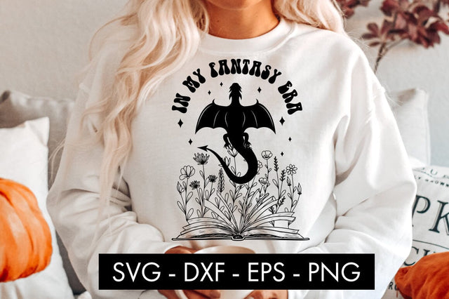 In My Fantasy Era Book Club SVG PNG Sublimation SVG Freeling Design House 