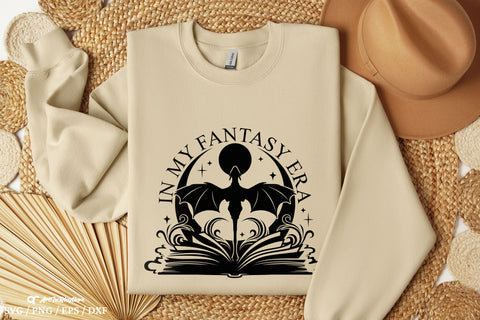 In my fantasy era Svg, Book Lover Svg, Book Quote Svg, Fantasy Book Svg SVG Artinrhythm shop 