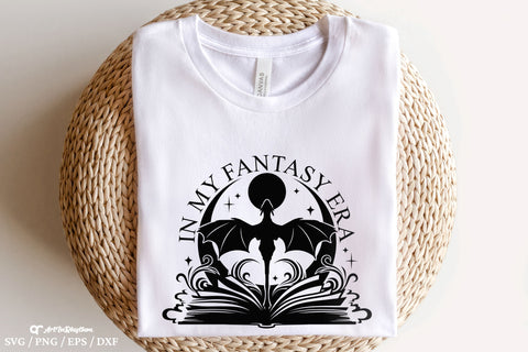 In my fantasy era Svg, Book Lover Svg, Book Quote Svg, Fantasy Book Svg SVG Artinrhythm shop 