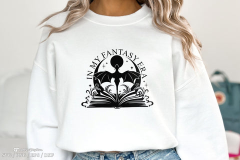 In my fantasy era Svg, Book Lover Svg, Book Quote Svg, Fantasy Book Svg SVG Artinrhythm shop 