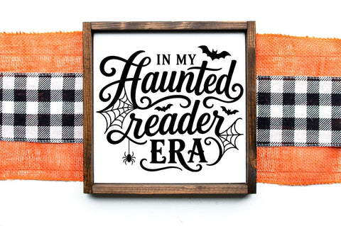 In My Haunted Reader Era Halloween SVG SVG Pickled Thistle Creative 