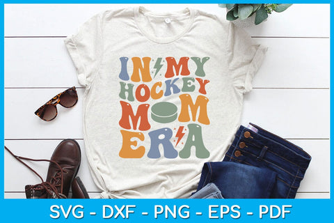 In My Hockey Mom Era SVG PNG PDF Cut File SVG Creativedesigntee 