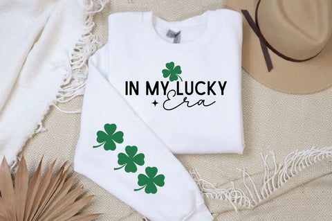 In My Lucky Era Sleeve SVG Design, Mother's Day Sleeve SVG SVG Regulrcrative 