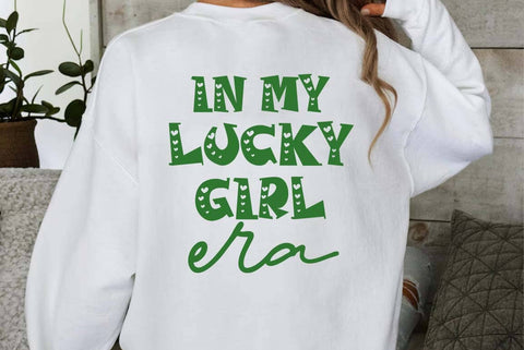 In My Lucky Girl Era, St Patricks Day Tshirt SVG FiveStarCrafting 