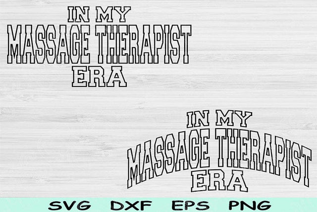 In My Massage Therapist Era Svg Dxf Png Cut Files, Massage Therapist Svg, Massage Therapy Svg Files For Cricut Sublimation Digital Designs SVG TiffsCraftyCreations 