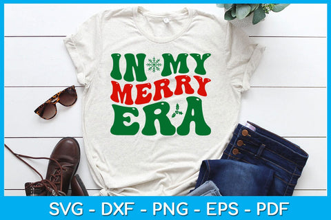 In My Merry Era SVG PNG PDF Cut File SVG Creativedesigntee 