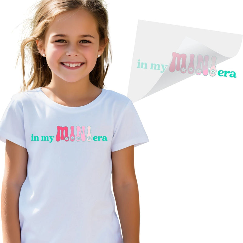 In My Mini Era Daisy DTF Transfer Physical So Fontsy T-Shirt Iron-On Transfer Shop