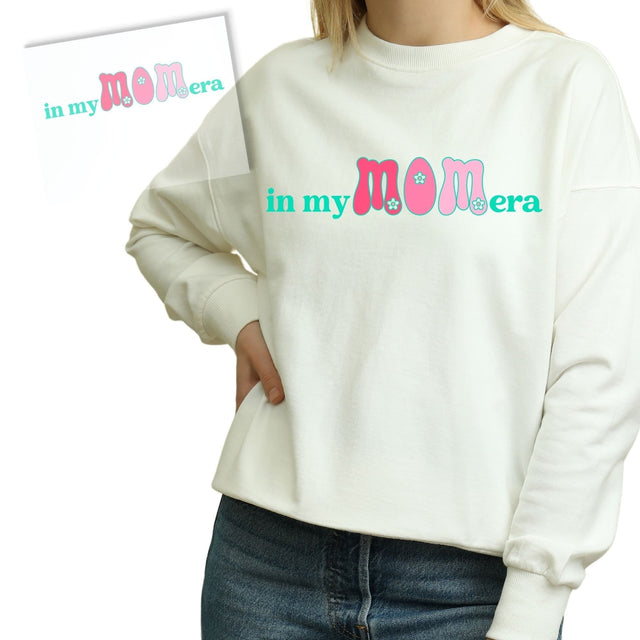 In My Mom Era Daisy DTF Transfer Physical So Fontsy T-Shirt Iron-On Transfer Shop