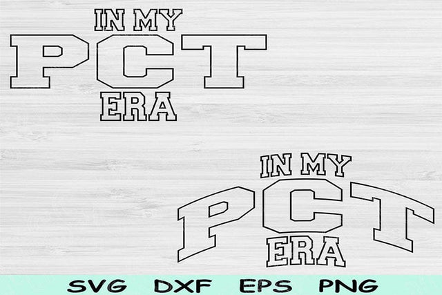 In My PCT Era Svg Png Cut Files, PCT Svg, Patient Care Technician Svg Files For Cricut, Patient Care Tech Svg Sublimation Digital Designs SVG TiffsCraftyCreations 