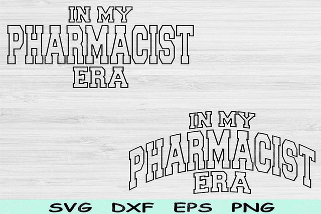 In My Pharmacist Era Svg Dxf Png Cut Files, Pharmacist Svg, Pharmacy Svg Files For Cricut, Legal Drug Dealer Svg Sublimation Digital Design SVG TiffsCraftyCreations 