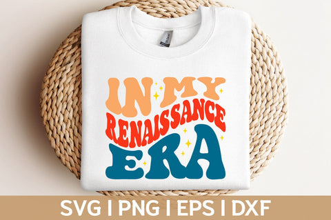 In my renaissance era groovy retro svg png SVG Fauz 