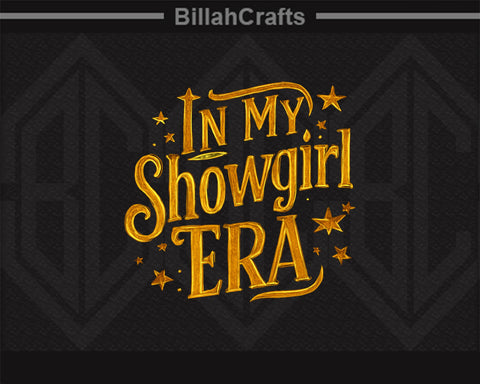 In My Showgirl Era PNG Retro Western Glitter SVG BillahCrafts 
