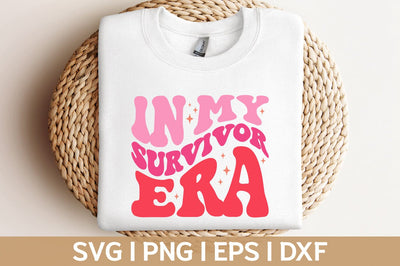 in my survivor era groovy design svg png sublimation cricut cut file SVG Fauz 