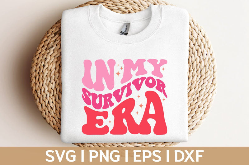 in my survivor era groovy design svg png sublimation cricut cut file SVG Fauz 