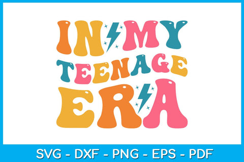In My Teenage Era SVG PNG PDF Cut File SVG Creativedesigntee 