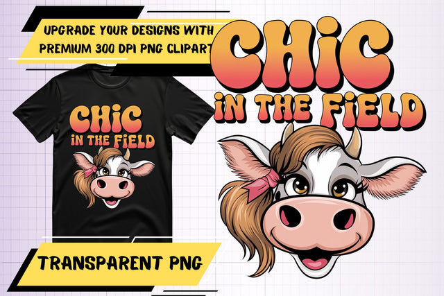 in PNG for sublimation , Elegant designs, Funny Cow Sublimation HoodArtCraft 