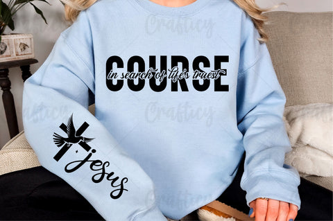 In search of lifes truest course Sleeve SVG Design SVG Designangry 