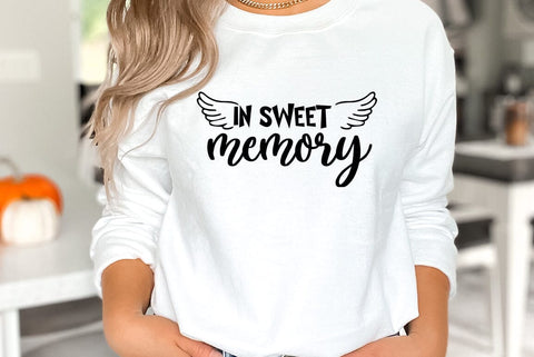 In sweet memory, Memorial Quote SVG SVG FiveStarCrafting 
