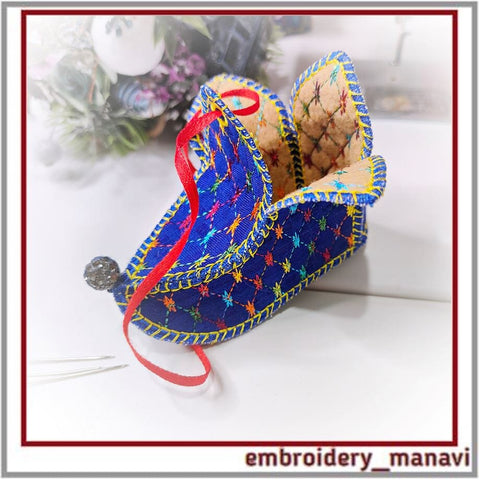 In The Hoop Embroidery Design Christmas Tree Ornament Old shoe(ITH) – Embroidery Manavi 05 Embroidery/Applique DESIGNS Embroidery Manavi 05 