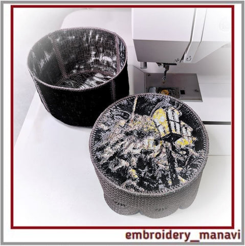 In the hoop machine embroidery designs box with a lid Lantern Embroidery/Applique DESIGNS Embroidery Manavi 05 