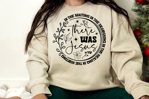 In the Hurting There Was Jesus Shirt svg, Boho Christian Sublimation, Botanical Bible Svg SVG DesignDestine 