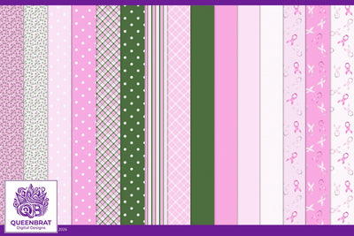 In The Pink Papers Digital Pattern QueenBrat Digital Designs 
