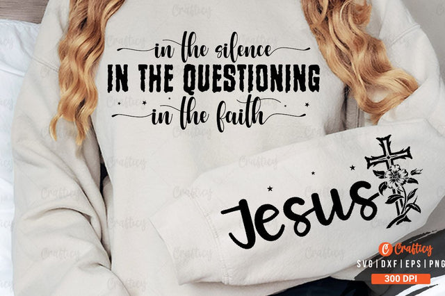 In the silence in the questioning in Sleeve SVG Design SVG Designangry 
