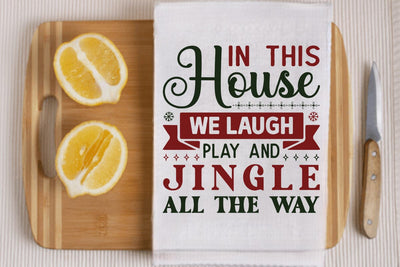 In This House We Laugh Play And Jingle All The Way SVG Angelina750 