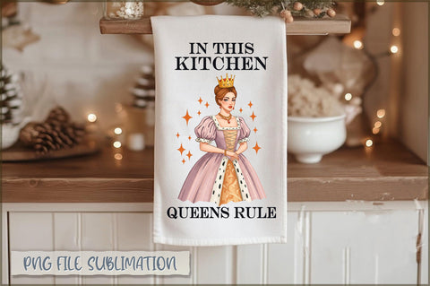 In this kitchen queens rule Towel Sublimation Shetara Begum 
