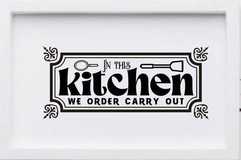 In this kitchen we order carry out SVG Angelina750 