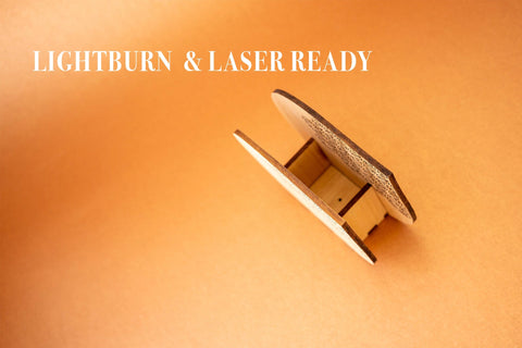 Incense Holder Deco Drop Vector File for Laser Cutter. SVG MaramadeLaser 