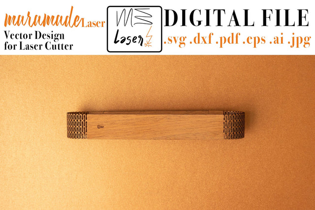 Incense Holder Flexi Circle Vector File for Laser Cut - 2 Variations SVG MaramadeLaser 