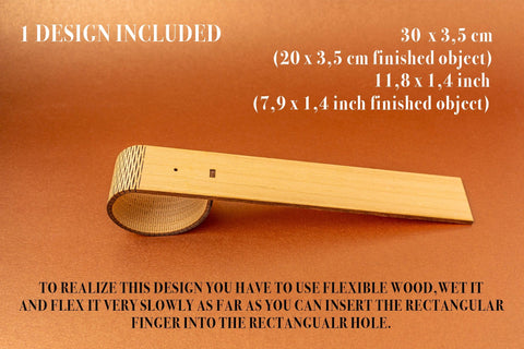 Incense Holder Flexi Vector File for Laser Cutter. SVG MaramadeLaser 