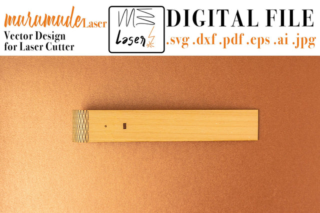 Incense Holder Flexi Vector File for Laser Cutter. SVG MaramadeLaser 