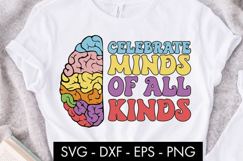 Inclusion Neurodiversity SVG PNG Bundle SVG Freeling Design House 