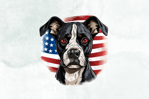 Independence Day Dog Sublimation Clipart Bundle Sublimation Designangry 