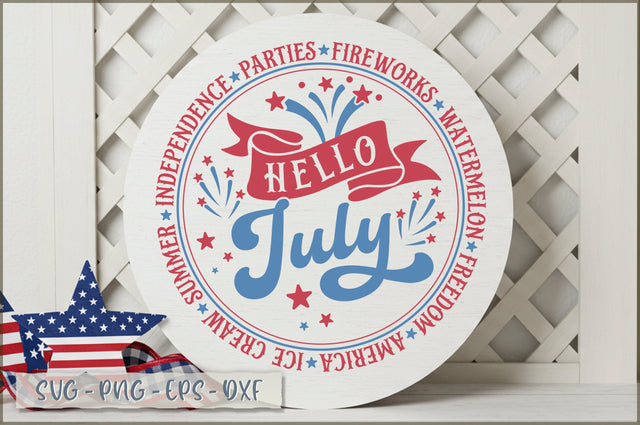 Independence parties fireworks watermelon freedom america ice creaw summer hello july Sign SVG Shetara Begum 