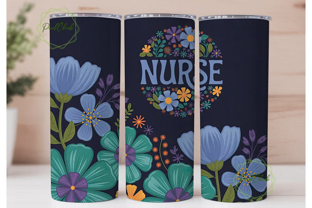 Indigenous Nurse 20oz Tumbler Wrap Sublimation PixelChick 