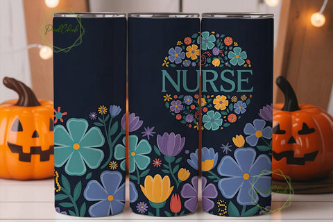 Indigenous Nurse 20oz Tumbler Wrap Sublimation PixelChick 