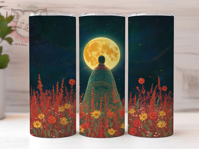 Indigenous Tribal Tumbler Wrap, Native American Sublimation, Tribal Pattern Cup, Cultural Heritage Drinkware, Indigenous Art Mug, Native Pride Tumbler, Ethnic Digital Design Sublimation Lara' s Designs 