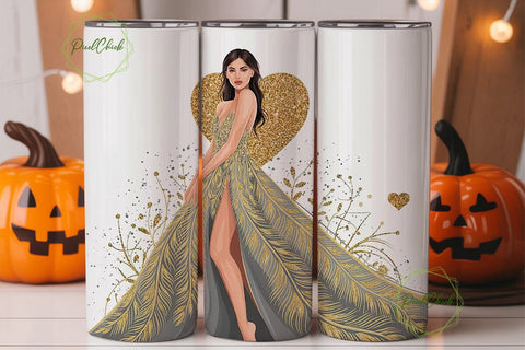 Indigenous Woman Tumbler Wrap Sublimation PixelChick 