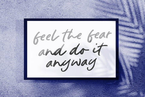 Indigo Hunter - Handbrushed Script Font Font Timur type 