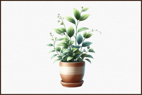 Indoor Plant Pots Sublimation Clipart Sublimation designartist 