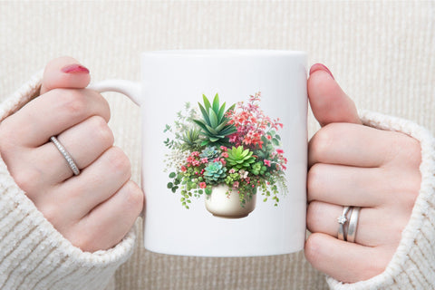 Indoor Plant Pots Sublimation Clipart Sublimation designartist 