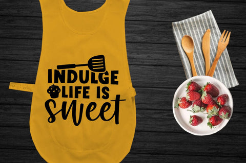 Indulge life is sweet SVG Design SVG Designangry 