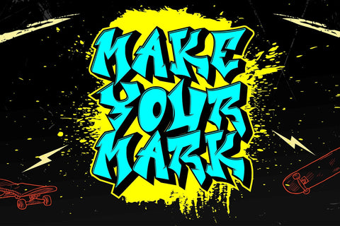 Inferno Corner - 3d Sharp Layered Graffiti Font Font Mozzatype 