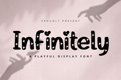 Infinitely - Playful Display Font Font Alpaprana Studio 